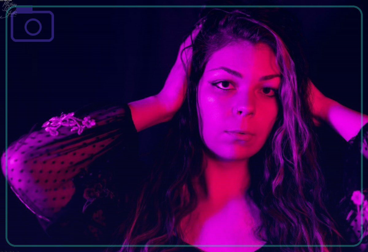backstage studio lighting setup